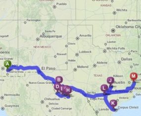 Our Route Across the Country – Part 7